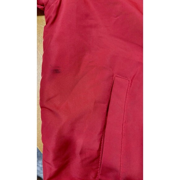 Vintage CHICAGO BULLS  2XL Reversible Red / Black Snap Up NBA JH Design Jacket - Picture 11 of 14